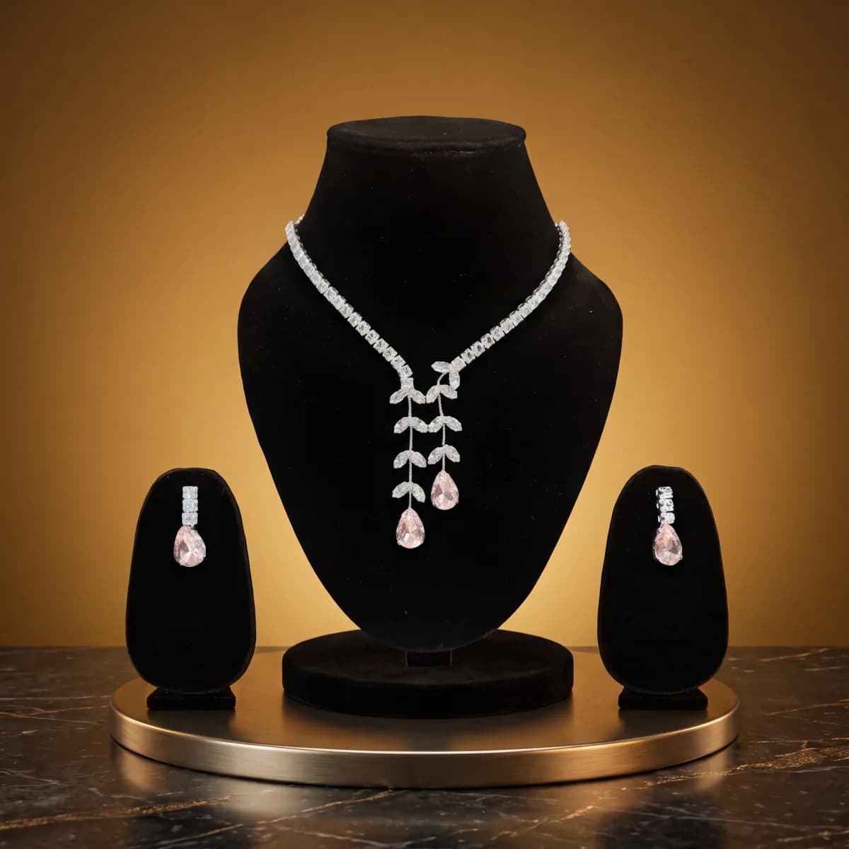 Chandni Blush Drop Set
